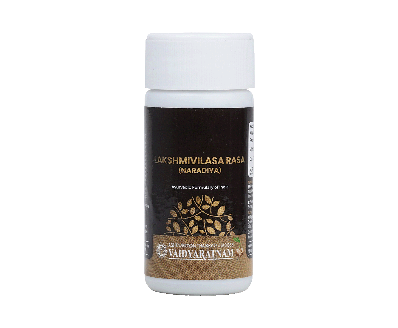 ЛАКШМИВИЛАСА РАСА 30 ШТ / LAKSHMIVILASA RASA 30 NOS